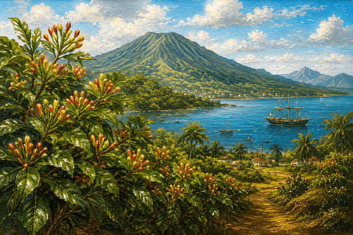 Plantation de girofles de Ternate