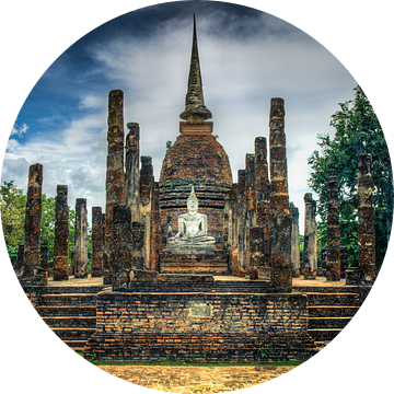 Wat Sa Si in Sukhothai van Sven Wildschut