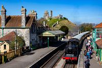 Corfe Castle, overblijfsel van de Engelse Burgeroorlog