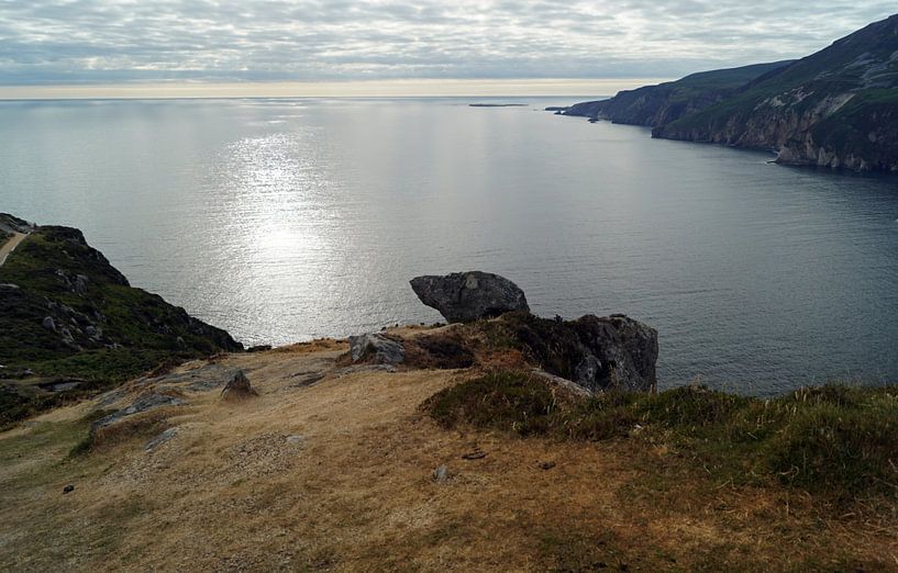 Sonnenuntergang an den  Slieve League Klippen in Irland von Babetts Bildergalerie