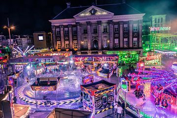 Kermis Groningen van Michel Leertouwer