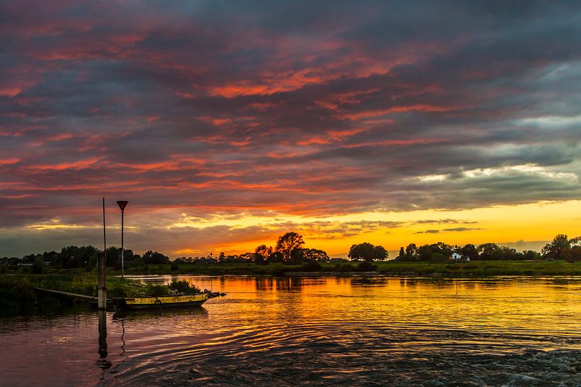 Zonsondergang by Jos Groen