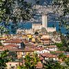 Malcesine sur le lac de Garde sur Gerald Lechner