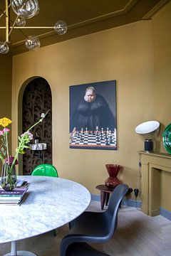 Klantfoto: Het Onmogelijke Schaakspel van ARTEO Schilderijen