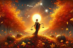 Harmonische Balance im herbstlichen Sternenlicht