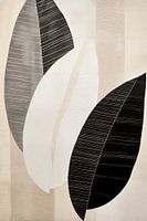 Abstraktes minimalistisches Kunstwerk