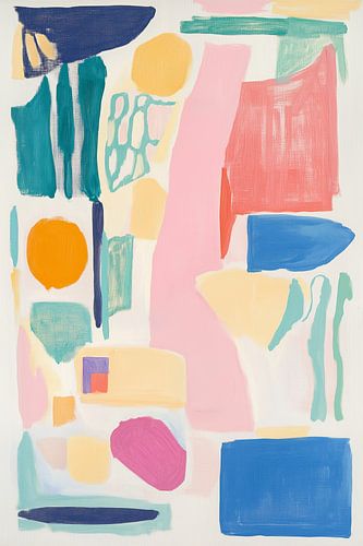 Abstracte kleurrijke geometrie