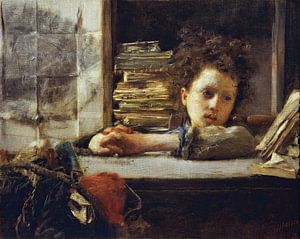 Antonio Mancini - Das Atelier