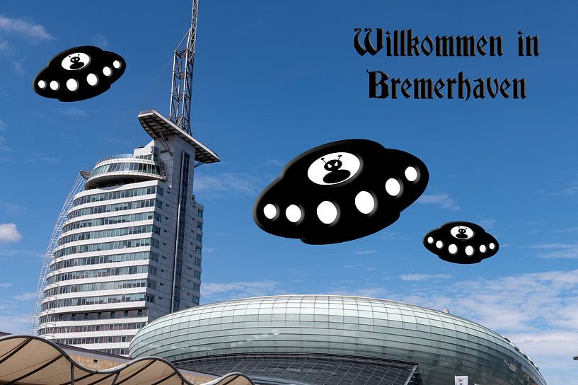 Willkommen in Bremerhaven. by Richard Wareham