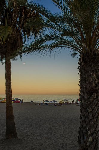 Zonsondergang in Spanje