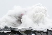 Extreme Wellen in Scheveningen