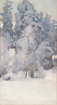 Winter Landscape, 1899, Pekka Halonen