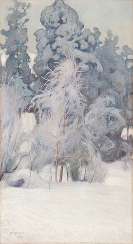 Winterlandschap, 1899, Pekka Halonen