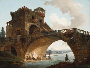 Hubert Robert, Der Ponte Salario, um 1775