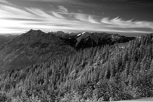 Blick auf Kramer und Ammergebirge