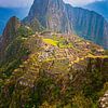 Vue sur les ruines du Machu Picchu, Pérou sur Henk Meijer Photography