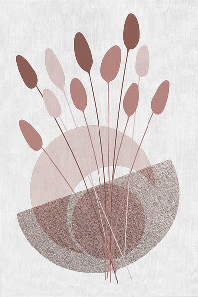 Abstract Wabi-Sabi art - 3 by Studio Pieternel