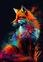 Colourful fox by drdigitaldesign thumbnail
