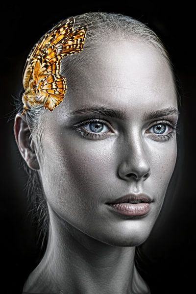 spiritual image portrait by Egon Zitter