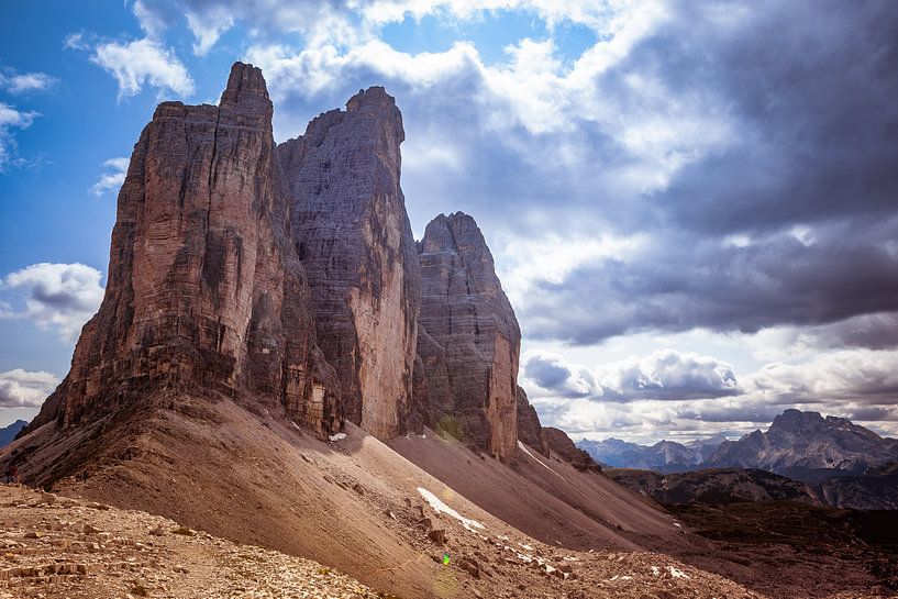 Tre Crime di Lavaredo (Drei Zinnen) VIII van Leo van Valkenburg