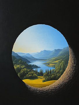 Landschap | Gateway to Serenity van OMG Art