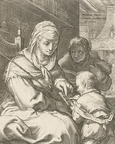 Grammatica, Cornelis Jacobsz. Drebbel