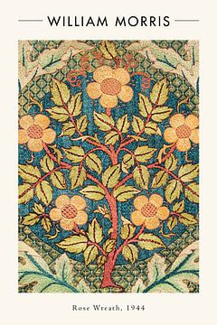 William Morris - Rose Wreath van Walljar