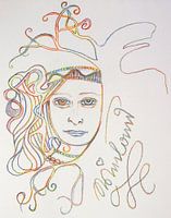 Muse in Art Nouveau