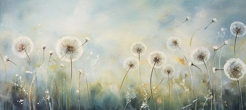 Blumen Löwenzahn von Blickfänger Gemälde