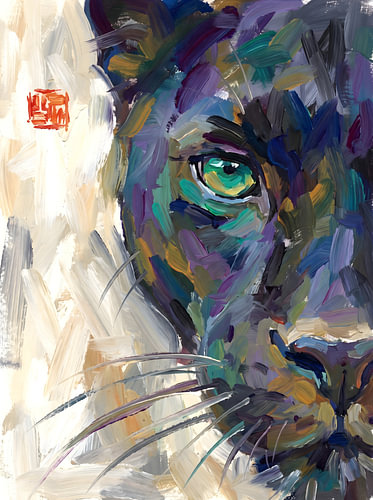 Gaze of the Emerald Panther