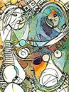 Hommage aan Picasso (3) van zam art thumbnail