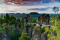 The famous Bastei bridge