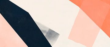 Des formes abstraites aux couleurs douces sur Poster Art Shop