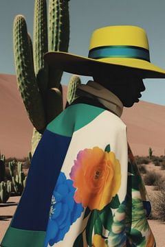 Art contemporain : "Cactus sur Carla Van Iersel
