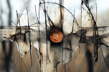 Abstracte natuur van Ton Kuijpers