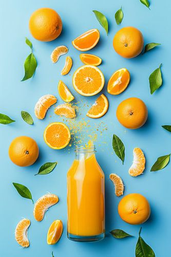 Orange juice - Oranges by Poster Art Shop