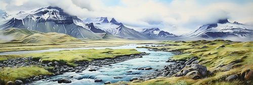 Iceland Painting