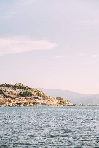 Seaside in Nafplio Greece by Patrycja Polechonska