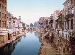 Oude Gracht et Viebrug, Utrecht sur Vintage Afbeeldingen