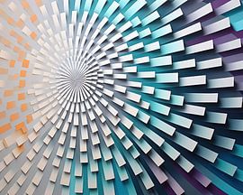 Mandala-Arbeit 6941 von Abstraktes Gemälde