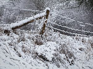 Une touche d'hiver @ Dikkebuiksweg à Wijlre sur Rob Boon