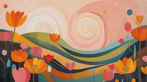 Radiant Horizon Blooms sur Georgia Chagas