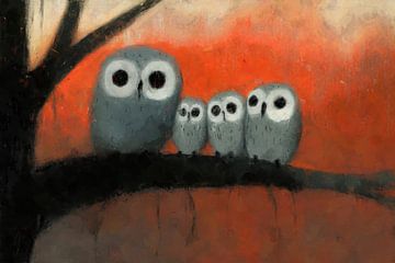 Uilenfamilie van Whale & Sons