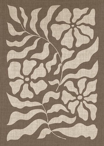 TW living - Linen collection - white flower