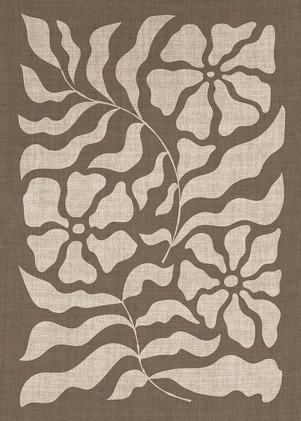 TW living - Linen collection - white flower von TW living