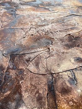 Abstract Cracked Patina