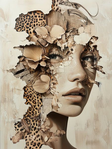Flowers and Nature - Portrait art by Your unique art