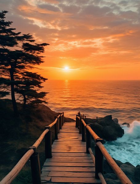 Op het strand van fernlichtsicht