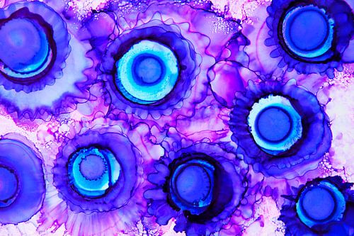 Indigo und Violett