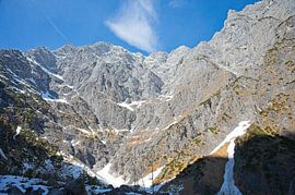 View of the Watzmann in the Berchtesgadener Land National Park in Bavaria by Alexander Ließ